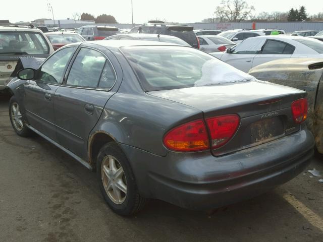 1G3NL52FX3C224715 - 2003 OLDSMOBILE ALERO GL GRAY photo 3