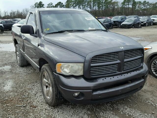 1D7HA16N44J166133 - 2004 DODGE RAM 1500 S GRAY photo 1