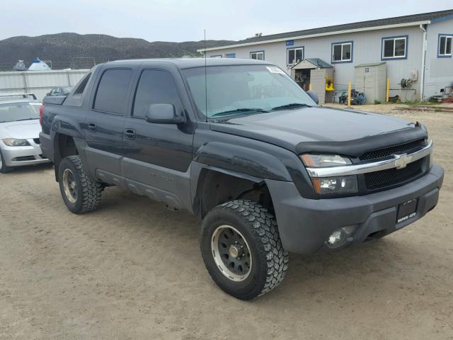 3GNEK13T13G153540 - 2003 CHEVROLET AVALANCHE GRAY photo 1