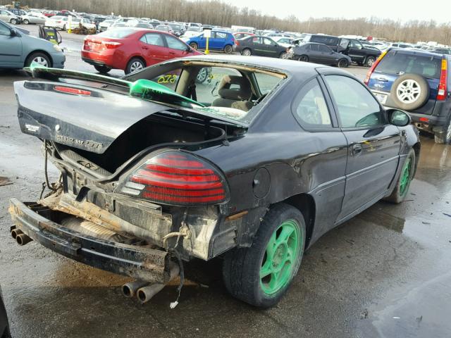 1G2NW12E53C294859 - 2003 PONTIAC GRAND AM G BLACK photo 4