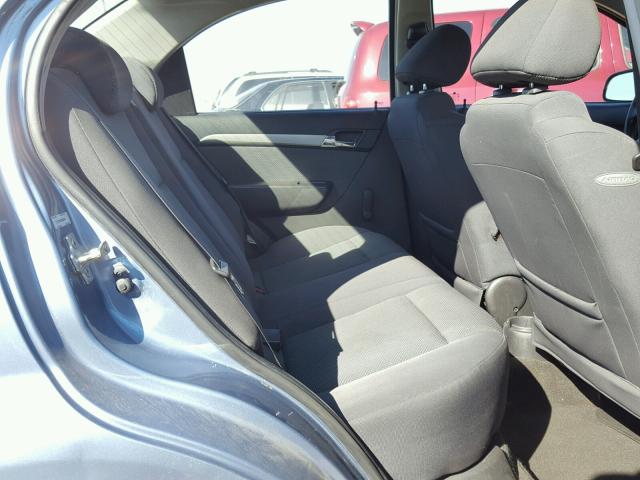 KL1TD56678B087302 - 2008 CHEVROLET AVEO BASE Mavi foto 6