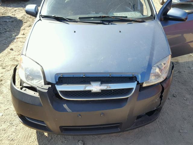 KL1TD56678B087302 - 2008 CHEVROLET AVEO BASE Mavi foto 7