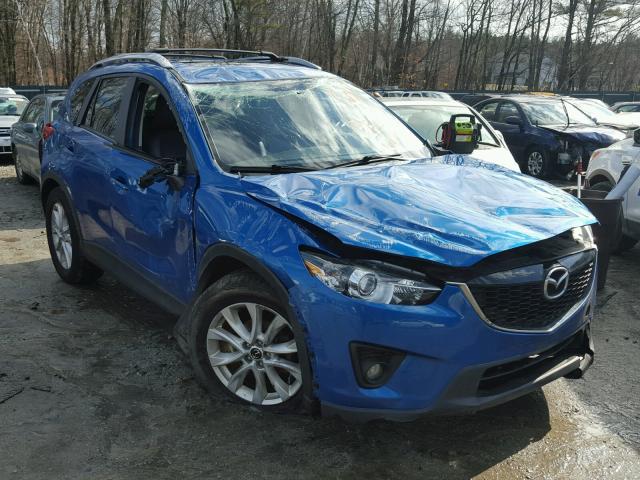 JM3KE4DE7D0124514 - 2013 MAZDA CX-5 GT BLUE photo 1