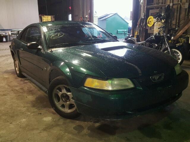 1FAFP4041YF247431 - 2000 FORD MUSTANG GREEN photo 1