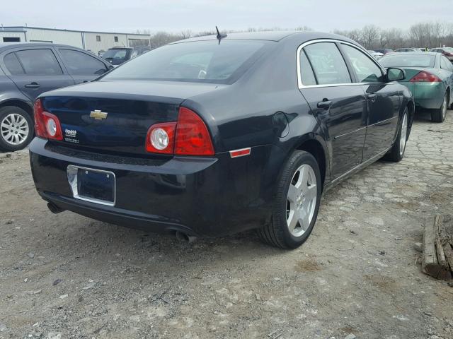 1G1ZD5E7XA4123824 - 2010 CHEVROLET MALIBU 2LT BLACK photo 4