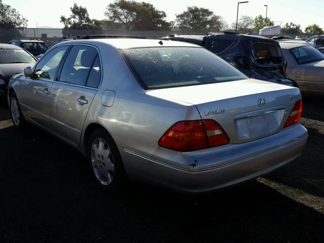 JTHBN30F630095473 - 2003 LEXUS LS 430 SILVER photo 3