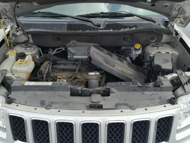 1J4NT1FB1BD228252 - 2011 JEEP COMPASS SP SILVER photo 7