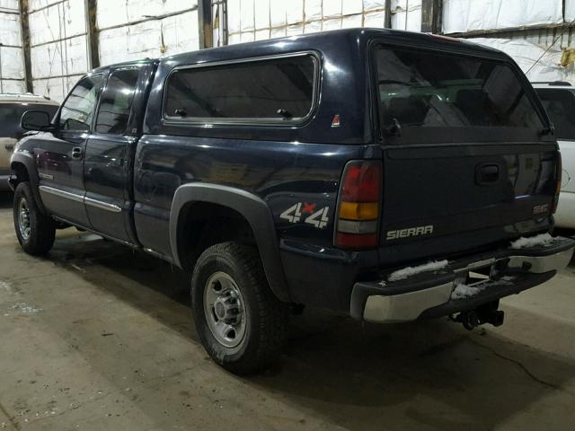 1GTHK29U85E227736 - 2005 GMC SIERRA K25 BLUE photo 3