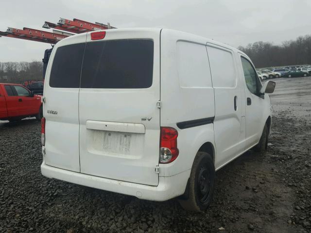 3N6CM0KN0EK692347 - 2014 NISSAN NV200 2.5S WHITE photo 4