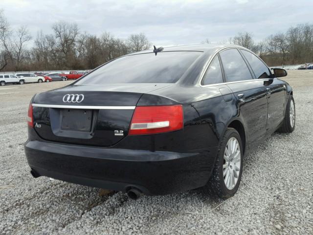 WAUDH74F86N180998 - 2006 AUDI A6 3.2 QUA BLACK photo 4