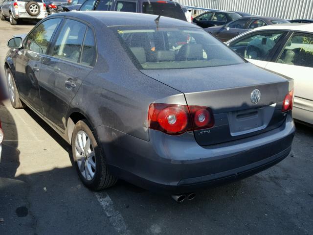 3VWAZ7AJ2AM074946 - 2010 VOLKSWAGEN JETTA LIMI GRAY photo 3