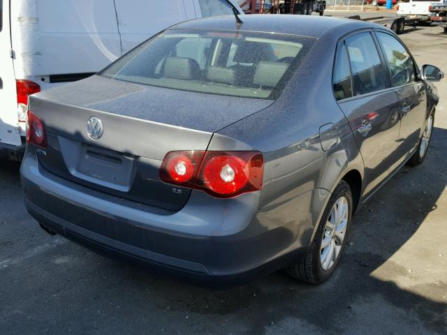 3VWAZ7AJ2AM074946 - 2010 VOLKSWAGEN JETTA LIMI GRAY photo 4