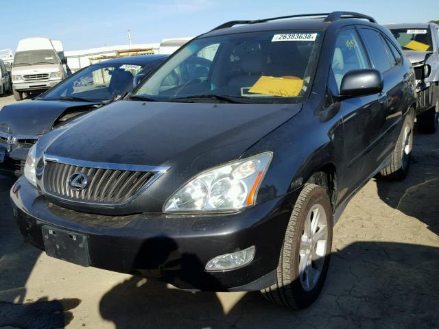 2T2HK31U49C121306 - 2009 LEXUS RX 350 CHARCOAL photo 2