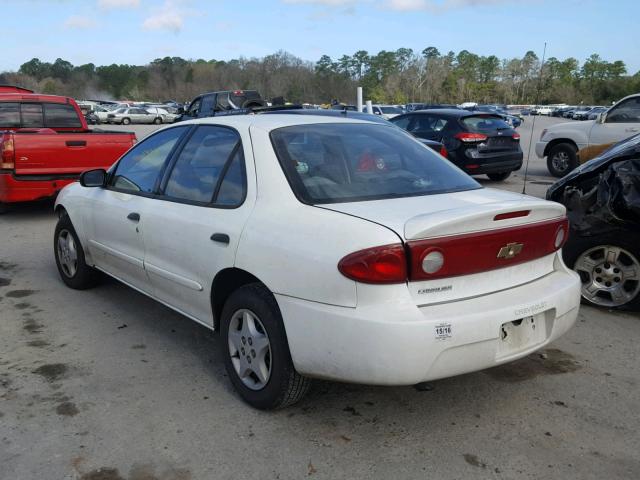 1G1JC52FX57187538 - 2005 CHEVROLET CAVALIER WHITE photo 3