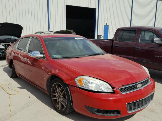 2G1WD58C789155004 - 2008 CHEVROLET IMPALA SUP RED photo 1