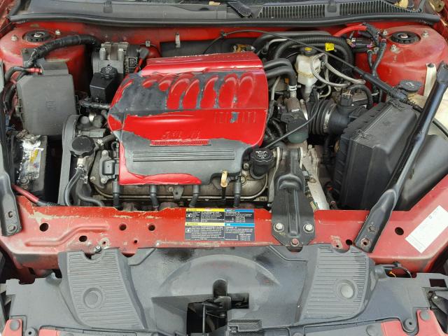 2G1WD58C789155004 - 2008 CHEVROLET IMPALA SUP 红色 照片 7