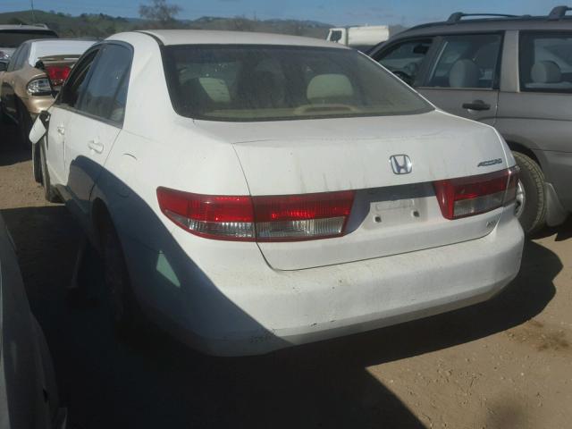 JHMCM56344C012297 - 2004 HONDA ACCORD LX WHITE photo 3