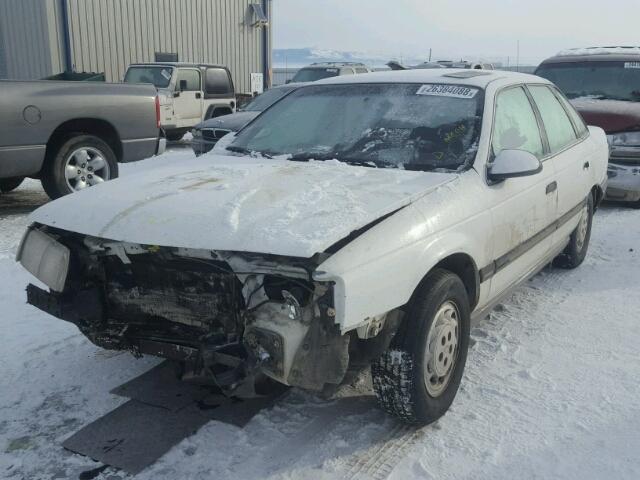 1FABP52U4KG283391 - 1989 FORD TAURUS GL WHITE photo 2