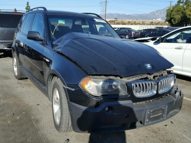 WBXPA93464WC32691 - 2004 BMW X3 3.0I BLACK photo 1