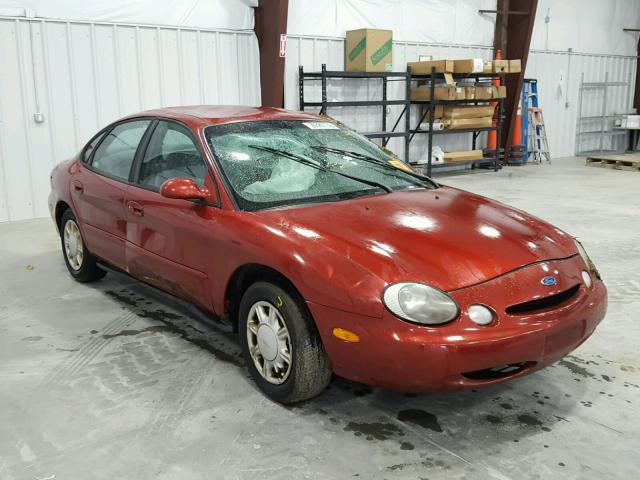 1FALP52U8VA250583 - 1997 FORD TAURUS GL BURGUNDY photo 1