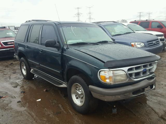 1FMDU32P7TZA92558 - 1996 FORD EXPLORER GREEN photo 1