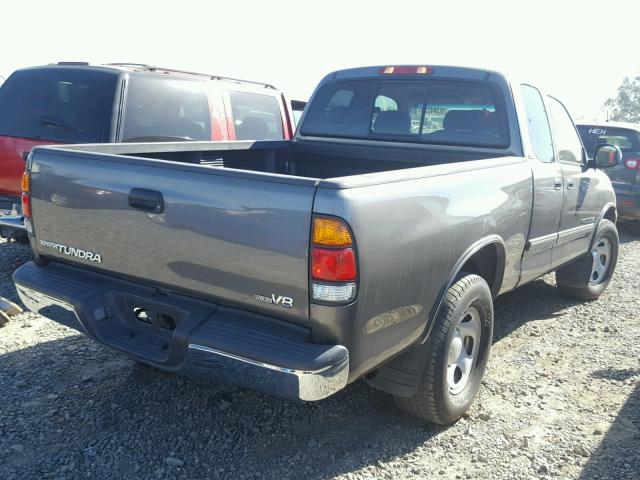 5TBRT34163S375162 - 2003 TOYOTA TUNDRA ACC GRAY photo 4