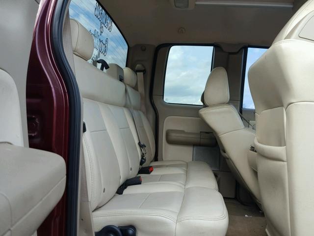1FTPX12584NC67775 - 2004 FORD F150 Շագանակագույն լուսանկար 6