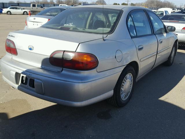 1G1ND52J73M566465 - 2003 CHEVROLET MALIBU SILVER photo 4