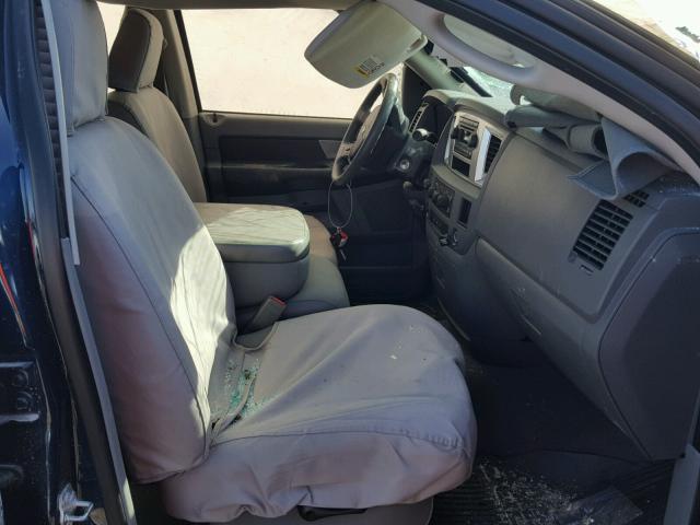 3D7KS28A28G222354 - 2008 DODGE RAM 2500 S BLUE photo 5