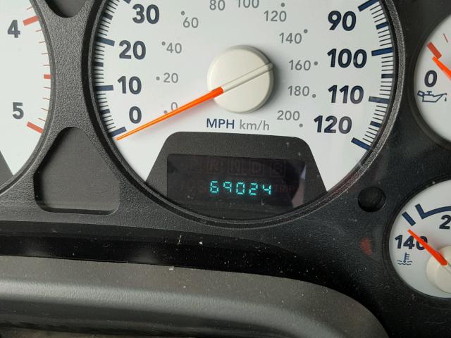 3D7KS28A28G222354 - 2008 DODGE RAM 2500 S BLUE photo 8