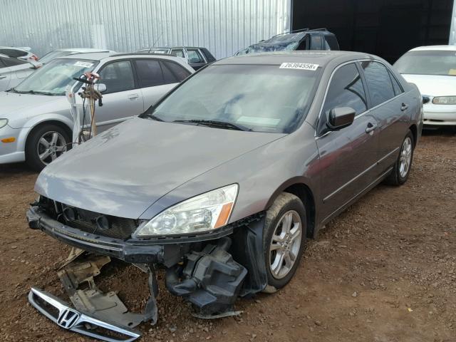 JHMCM56826C010014 - 2006 HONDA ACCORD EX GRAY photo 2