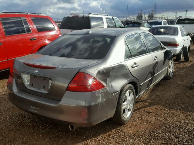 JHMCM56826C010014 - 2006 HONDA ACCORD EX GRAY photo 4