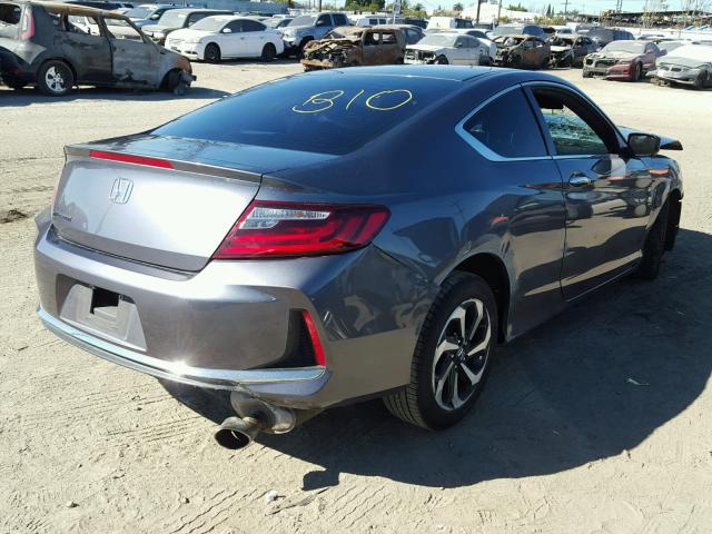 1HGCT1B38GA003008 - 2016 HONDA ACCORD LX- GRAY photo 4