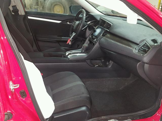 2HGFC2F70HH508415 - 2017 HONDA CIVIC EX RED photo 5