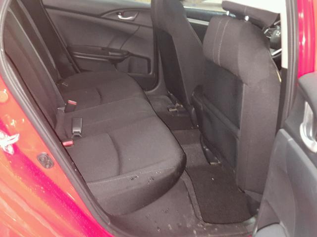 2HGFC2F70HH508415 - 2017 HONDA CIVIC EX წითელი ფოტო 6