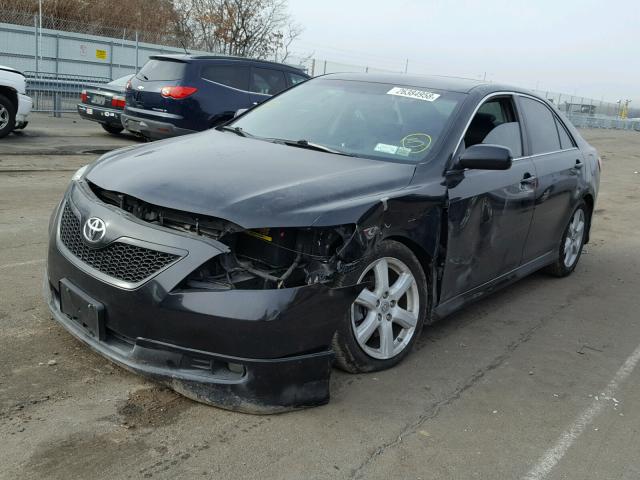 4T1BK46K87U527978 - 2007 TOYOTA CAMRY NEW BLACK photo 2