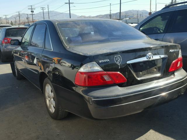 4T1BF28B64U343821 - 2004 TOYOTA AVALON XL BLACK photo 3