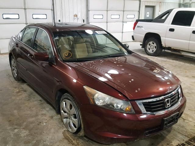 1HGCP2F72AA130707 - 2010 HONDA ACCORD EX BURGUNDY photo 1