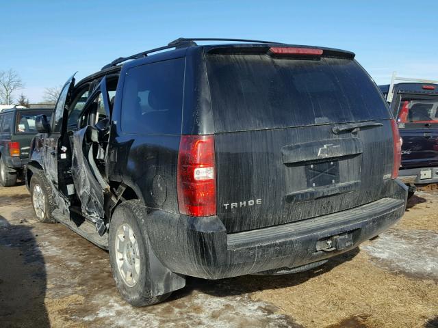 1GNFK23009R154798 - 2009 CHEVROLET TAHOE K150 BLACK photo 3