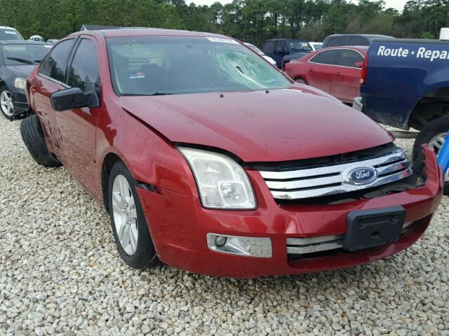 3FAHP08187R115487 - 2007 FORD FUSION SEL RED photo 1