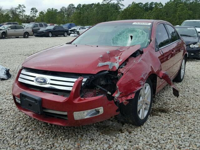 3FAHP08187R115487 - 2007 FORD FUSION SEL RED photo 2
