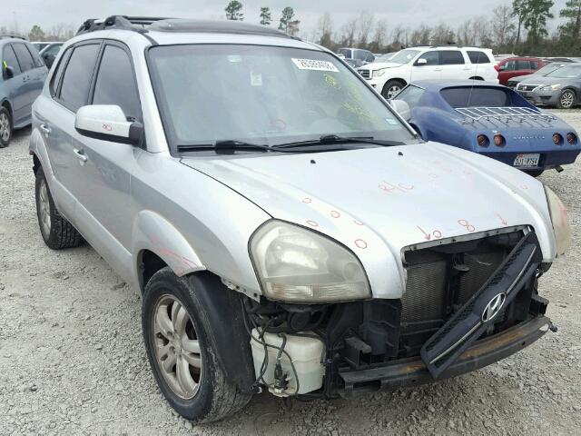 KM8JN12D17U476820 - 2007 HYUNDAI TUCSON SE SILVER photo 1