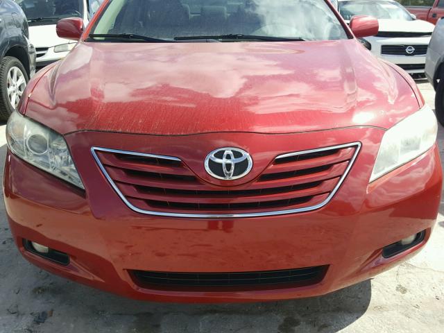 4T1BE46K28U209251 - 2008 TOYOTA CAMRY CE BURGUNDY photo 9