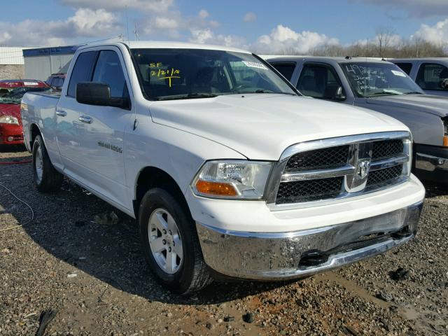 1D7RB1GP2BS656319 - 2011 DODGE RAM 1500 WHITE photo 1