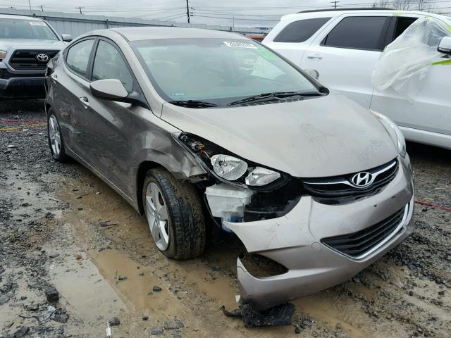 5NPDH4AE0DH260533 - 2013 HYUNDAI ELANTRA GL GOLD photo 1