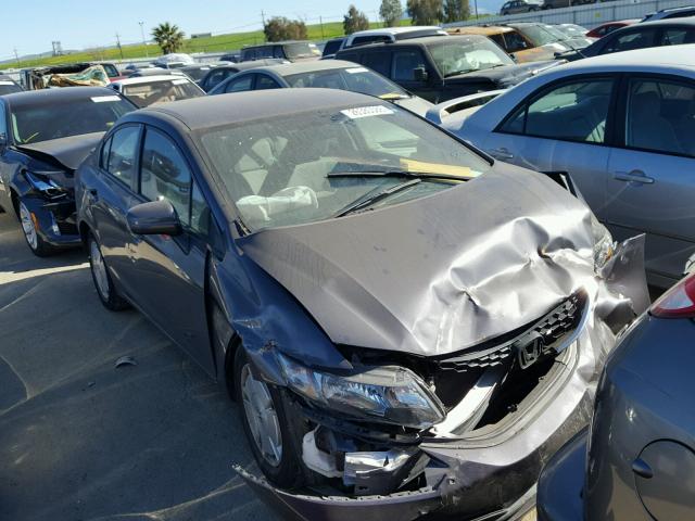 2HGFB2F60EH546703 - 2014 HONDA CIVIC HF CHARCOAL photo 1