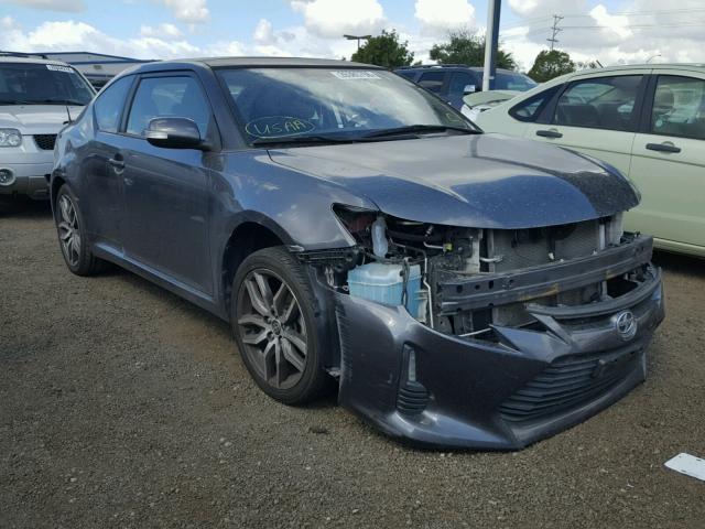 JTKJF5C74E3069023 - 2014 TOYOTA SCION TC 灰色 照片 1