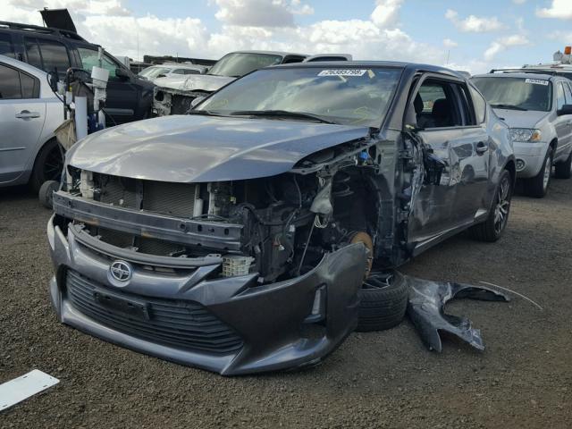 JTKJF5C74E3069023 - 2014 TOYOTA SCION TC 灰色 照片 2