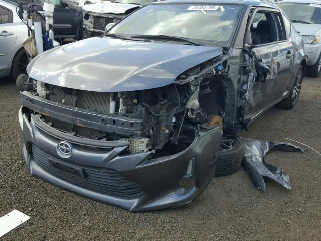 JTKJF5C74E3069023 - 2014 TOYOTA SCION TC 灰色 照片 9