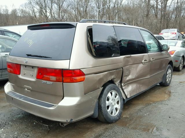 5FNRL18933B065132 - 2003 HONDA ODYSSEY EX GOLD photo 4